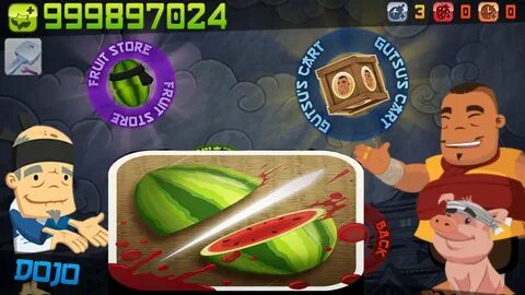 Fruit ninja деньги