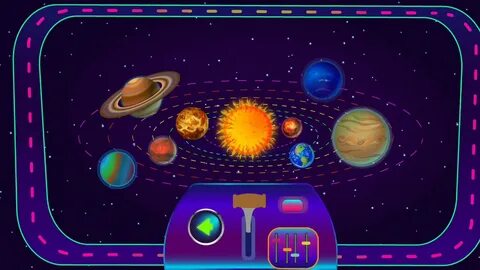 Интеллектуальная игра для детей космос