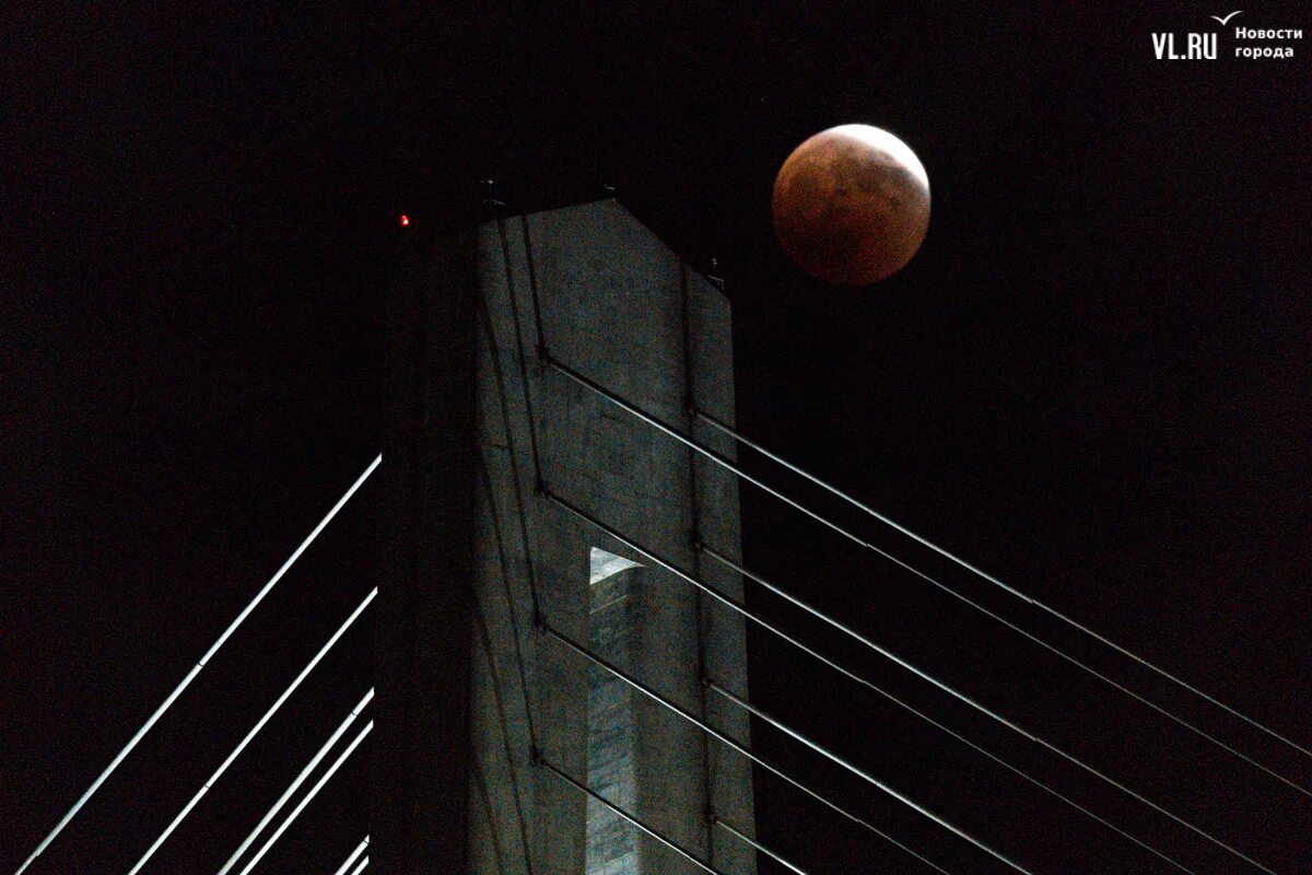 Затмение 8 апреля 2024 время москва. Лунное затмение. Полнолуние затмение. Кровавая Луна Владивосток. Лунное затмение Владивосток.