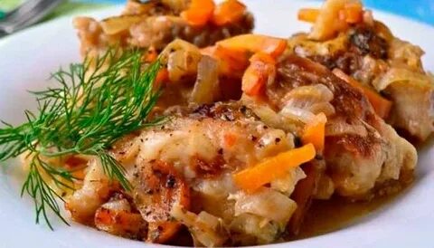 Как приготовить хек с овощами