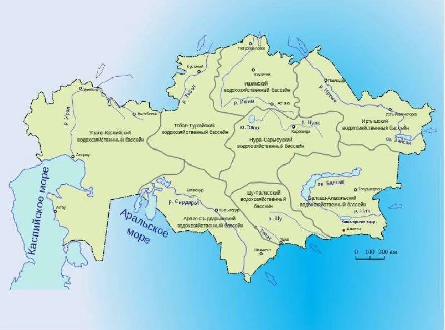 Бассейны рек Казахстана на карте. Реки Казахстана на карте. Реки РК карта. Карта Казахстана с реками и озерами.