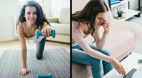 Женщина долго не занимается