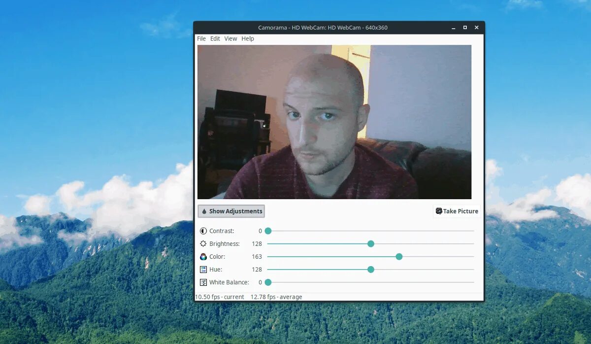 Linux camera. Webcam application. webcam linux app.. camorama. set up a webcam with linux.