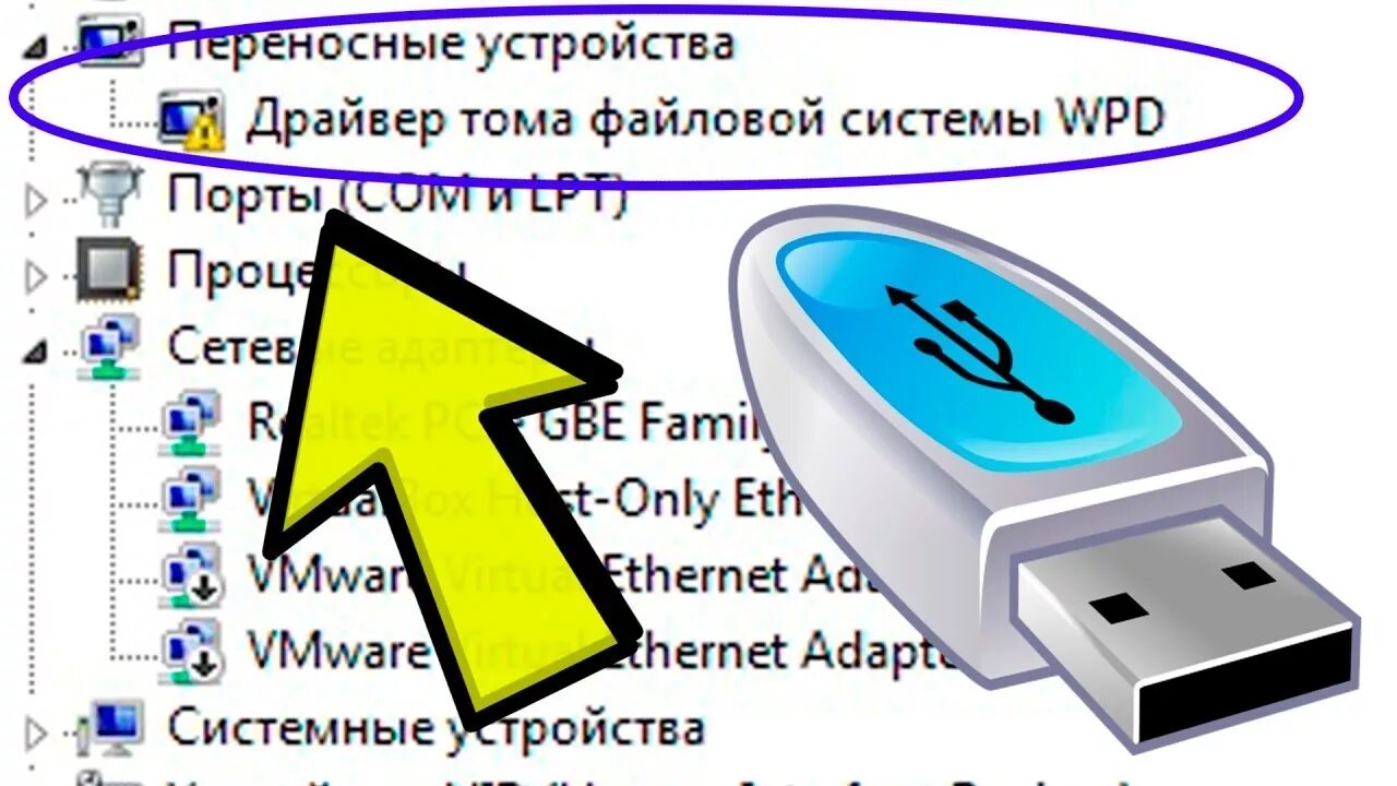 Драйвера файловых систем windows. Флешка не определяется. флешка с драйверами. wpd-устройства. как работает флешка.