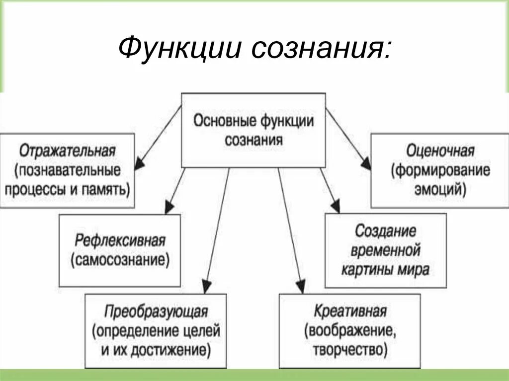 Функции сознания человека в психологии. Охарактеризуйте функции сознания. Перечислите основные функции сознания. Функции сознания Обществознание. Функции человеческого сознания