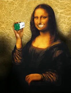 Мона Лиза Мем (131 фото) .