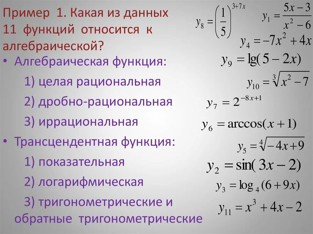 В системе данные функции являются