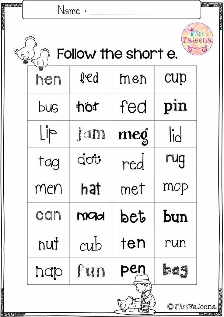 Read short words. E Letter чтение Worksheet. Чтение e Worksheets for Kids. Чтение CVC Words. Short e Worksheets.