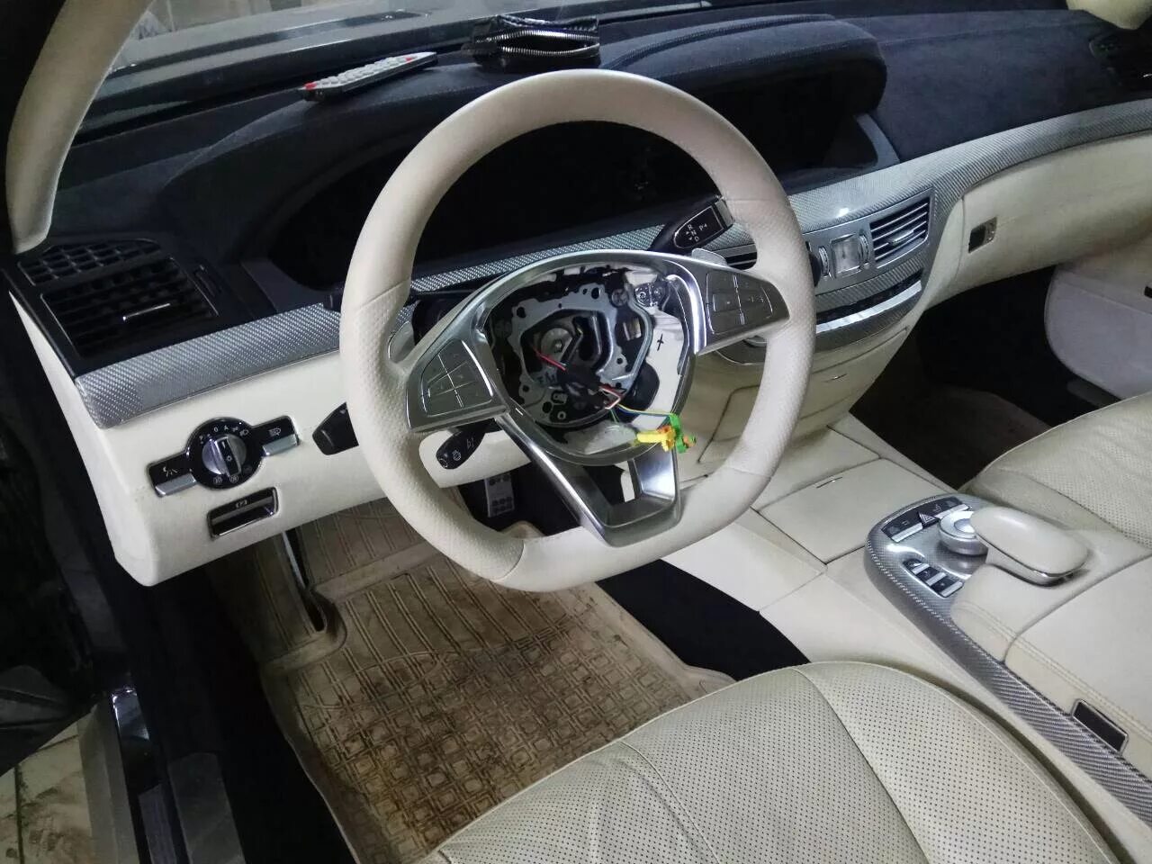 Замена руля в Mercedes W221 на руль от Mercedes W222 - DOLCAR на DRIVE2