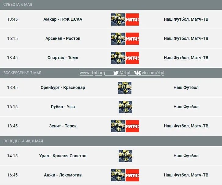Расписание футбольных матчей. Календарь матчей РФПЛ. 27 Тур чемпионата России по футболу. Расписание матчей России по футболу. Расписания матчей вчера