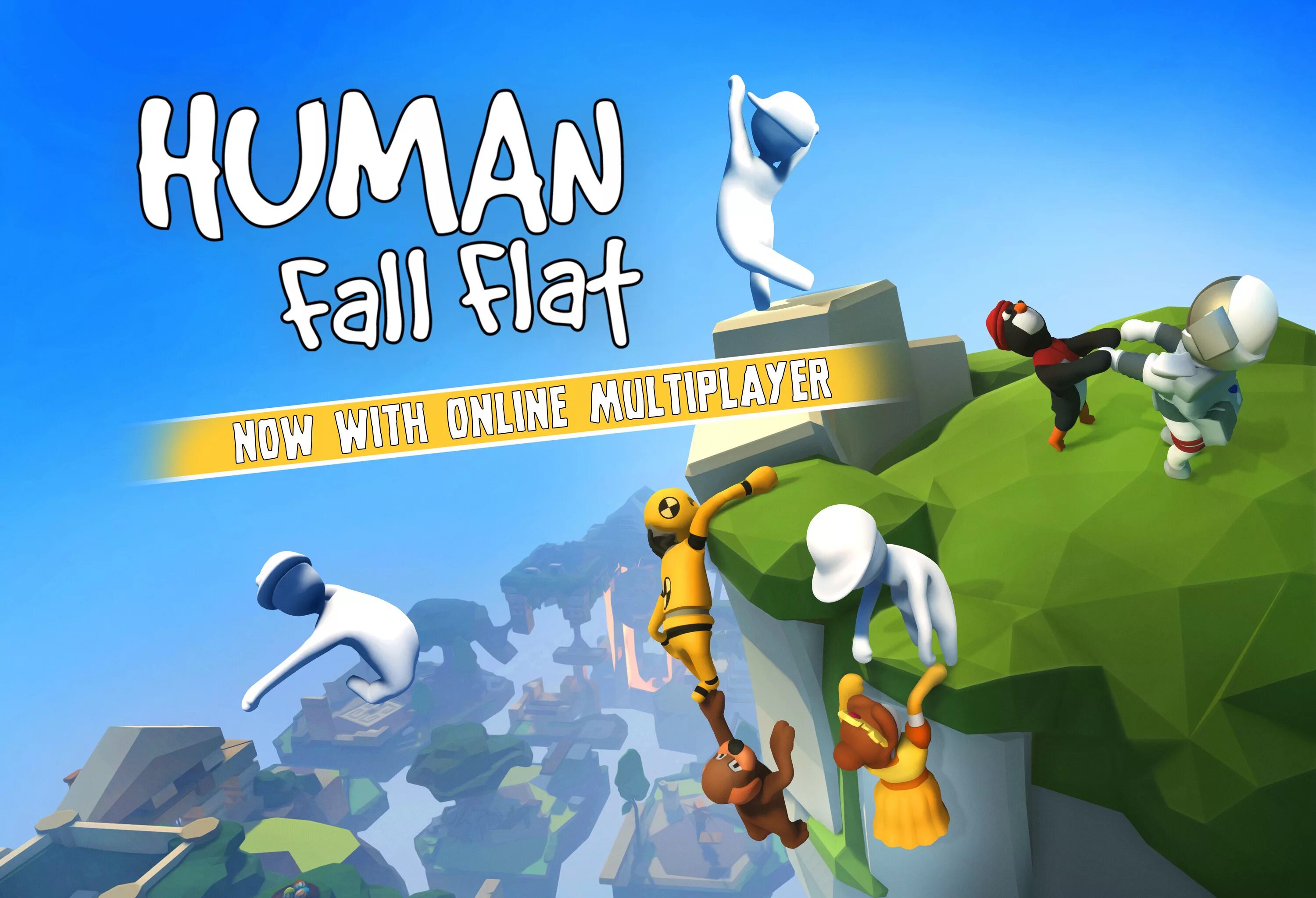 Игра Human: Fall Flat. ХЬЮМАН фол флэт. Human Fall Flat 1. Human Fall Flat мультиплеер. Human player