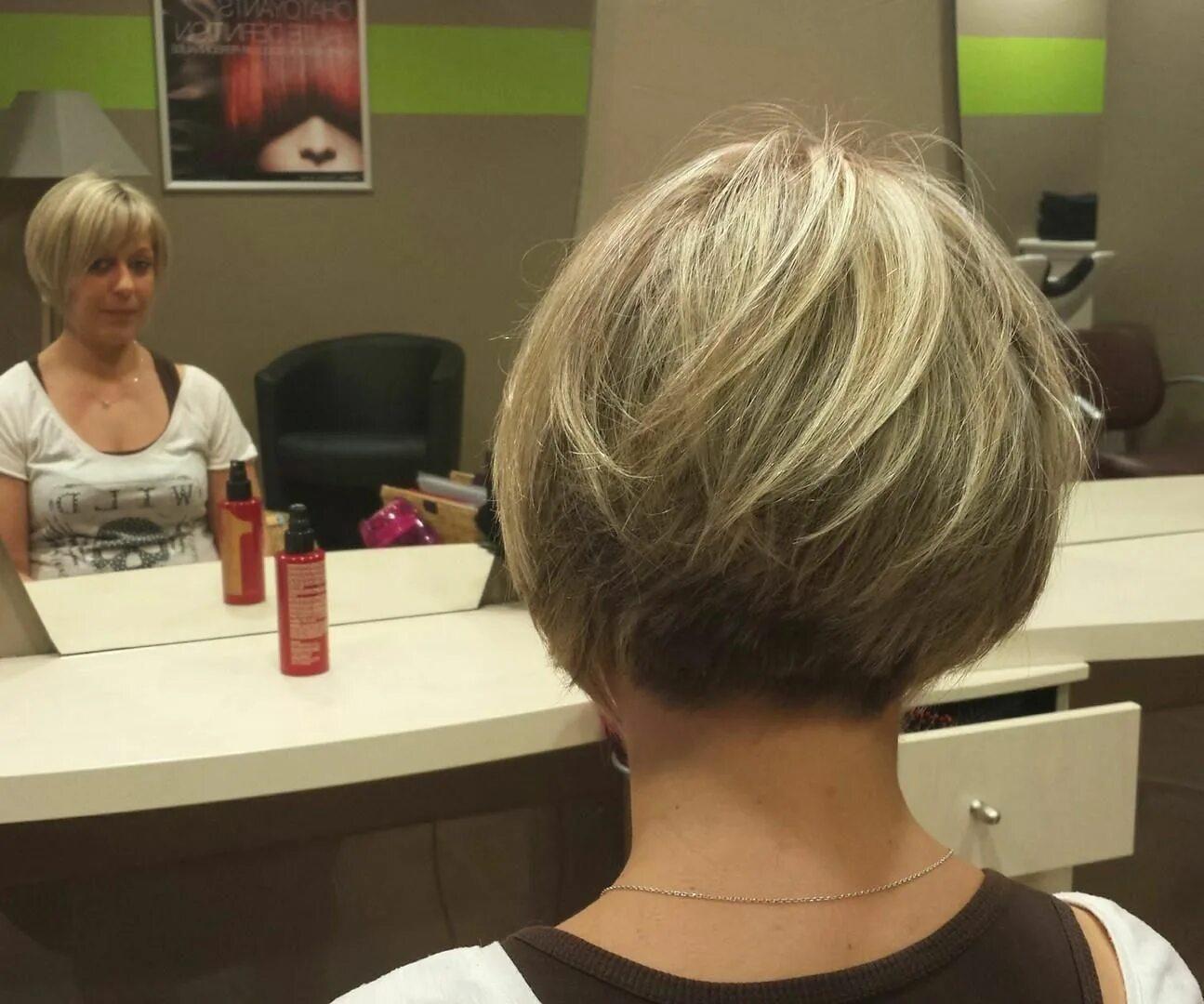 Long edgy pixie. Short choppy bob. Pixie. Short hair. Hair by Mallory at B Young