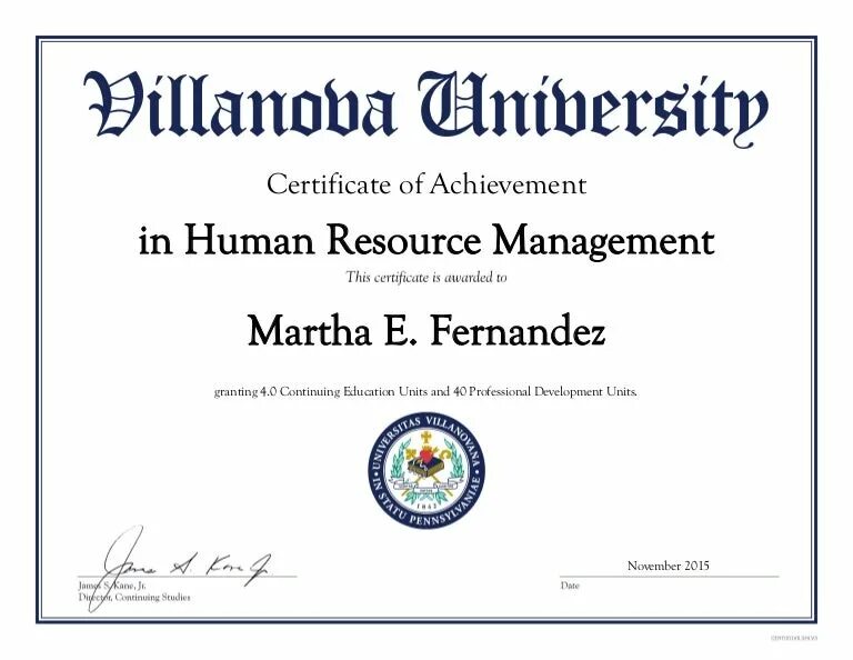 Certificate HR. Project Manager Certification. International Certificates for HR.