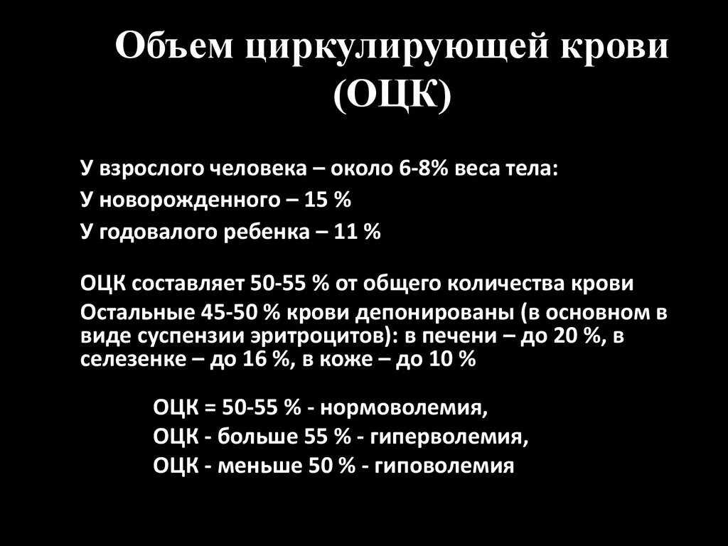 Нормальная величина ОЦК взрослого человека. Объем циркулирующей крови у взрослого человека составляет. Объём циркулирующей крови (ОЦК). ОЦК У детей норма. Какое количество крови нужно