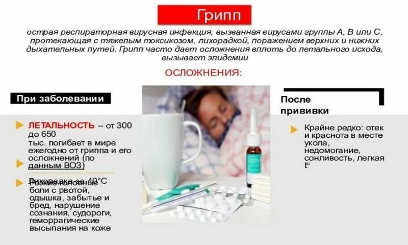 Можно пить после вакцины