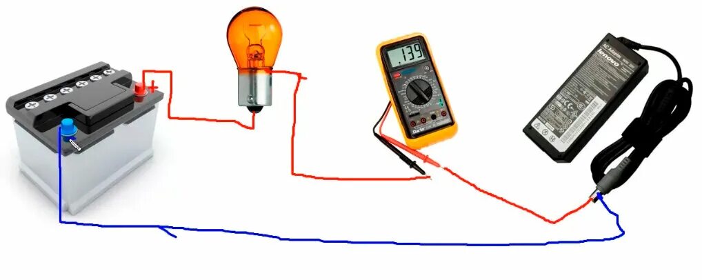 Зарядка АКБ от блока питания 12в. Зарядка автомобильного аккумулятора от 220 вольт. Зарядка АКБ через лампочку 220 вольт. Зарядка аккумулятора через лампочку 12 вольт схема. Питание без аккумулятора