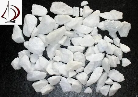 Щебень белая декоративная