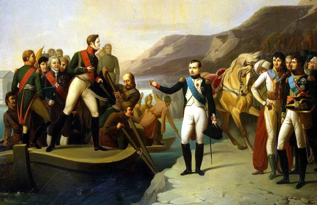 Наполеон Бонапарт в России 1812. Встреча французов