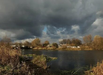 Гроза поздней осенью