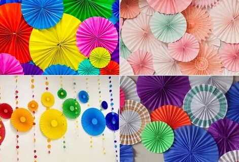 Украшения из бумаги для детского сада