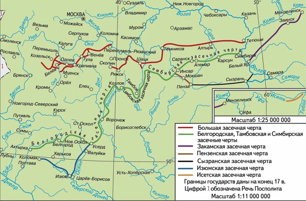 Белгородская Засечная черта 17 века. Белгородская Засечная черта карта 17 век. Тульская Засечная черта 16 век. Белгородская Засечная черта 17 века карта. Засеки время сколько