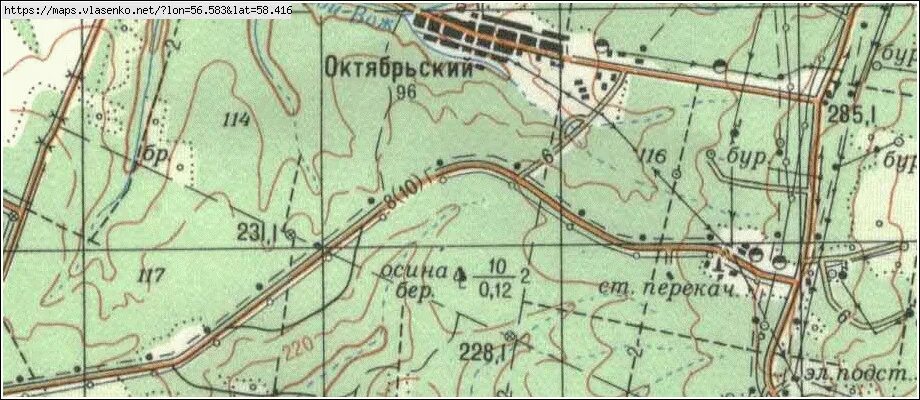 Показать на карте поселок октябрьский. Показать на карте поселок октябрьский