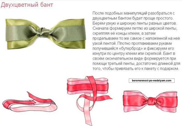 Как правильно завязывать бантик. Бантик из ленты. бант из атласной ленты схема. завязываем красивый бант. красивый бантик из ленточки.
