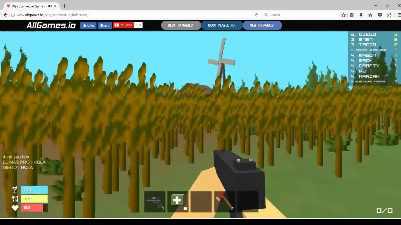 М79 Сурвив ио. Игры survival io