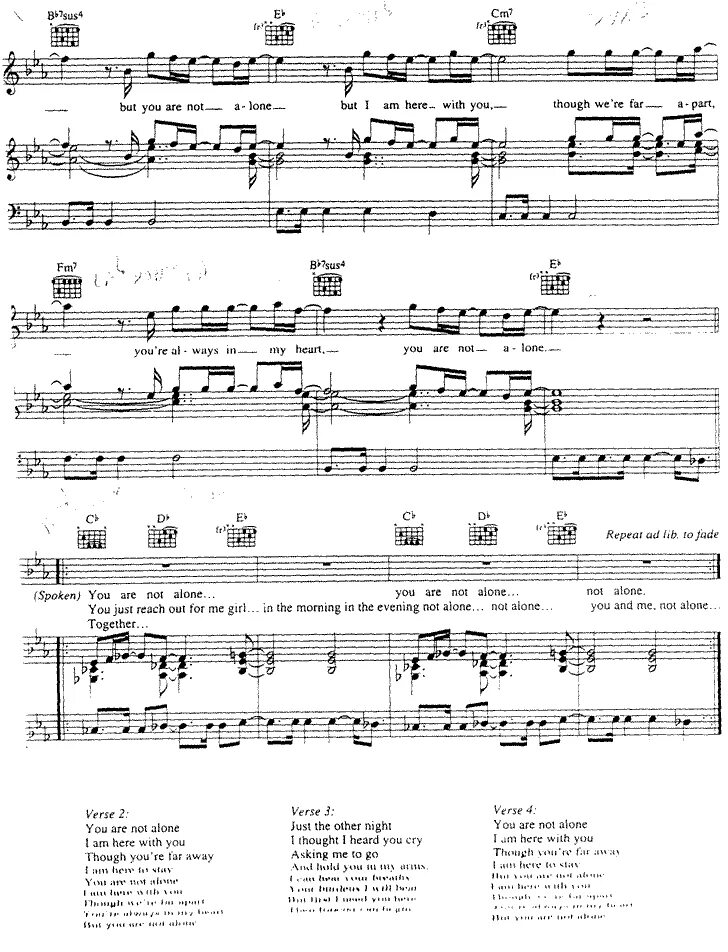 You are not alone перевод на русский. You are not alone ноты. You are not alone текст. You are not alone michael jackson текст. You are not alone michael jackson ноты.