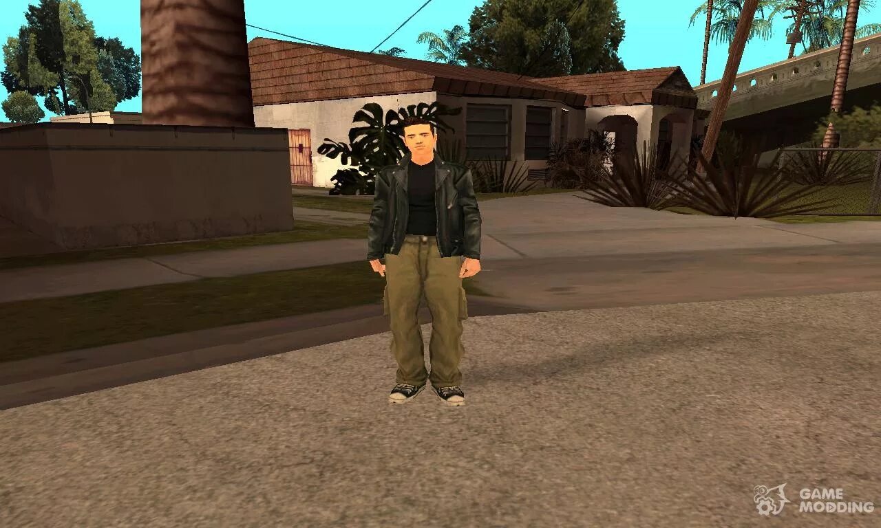 Мод на первое лицо гта сан андреас. GTA sa Claude Skin.