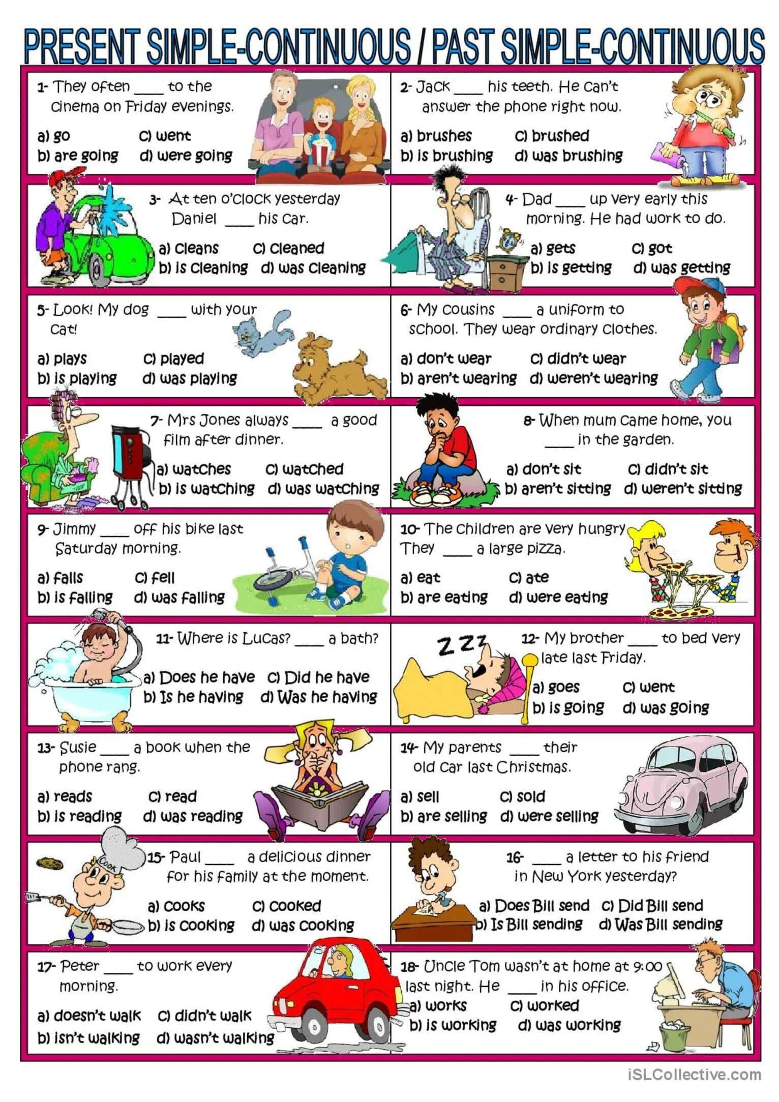 I often answer. Present simple present Continuous past simple past Continuous Worksheets. Английский язык present simple past simple Worksheets. English Worksheets present simple present Continuous past simple. Tenses present simple present Continuous past simple past Continuous Worksheets.