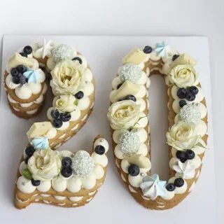 Торт 10 лет цифрой