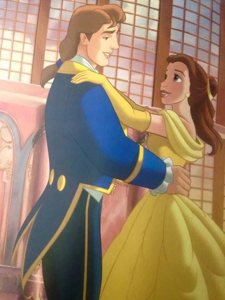 Парни принцесс. Дисней Белль и принц. Принцесса Белль с принцем.