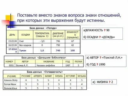 Принять условие выбора
