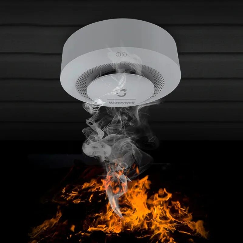 Пожарный Извещатель Xiaomi Mijia Honeywell White ytc4020rt. Датчик дыма Xiaomi. Xiaomi Honeywell Smoke Alarm. Датчик дыма ксяоми Smoke Alarm.