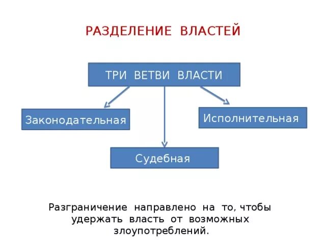 1 из ветвей власти в демократическом государстве