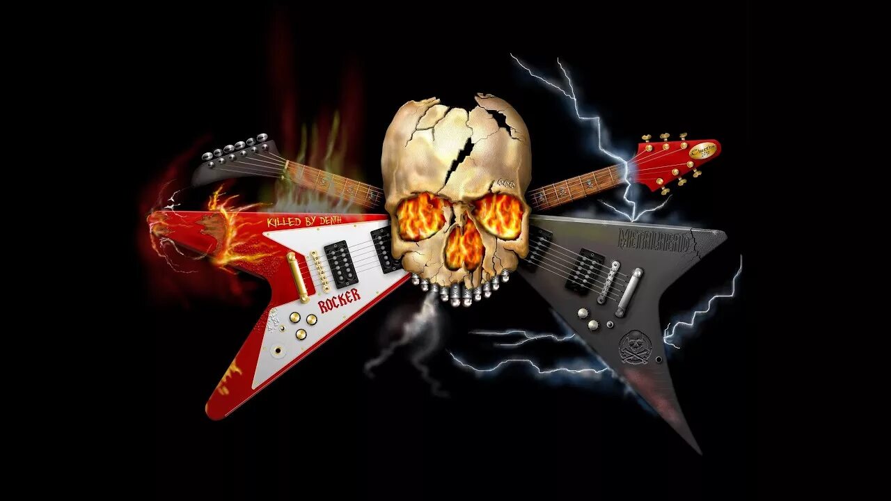 Rock rock rock metal песня. Rock rock rock metal песня. Хеви метал надпись. Череп с гитарой. Электрогитара череп.
