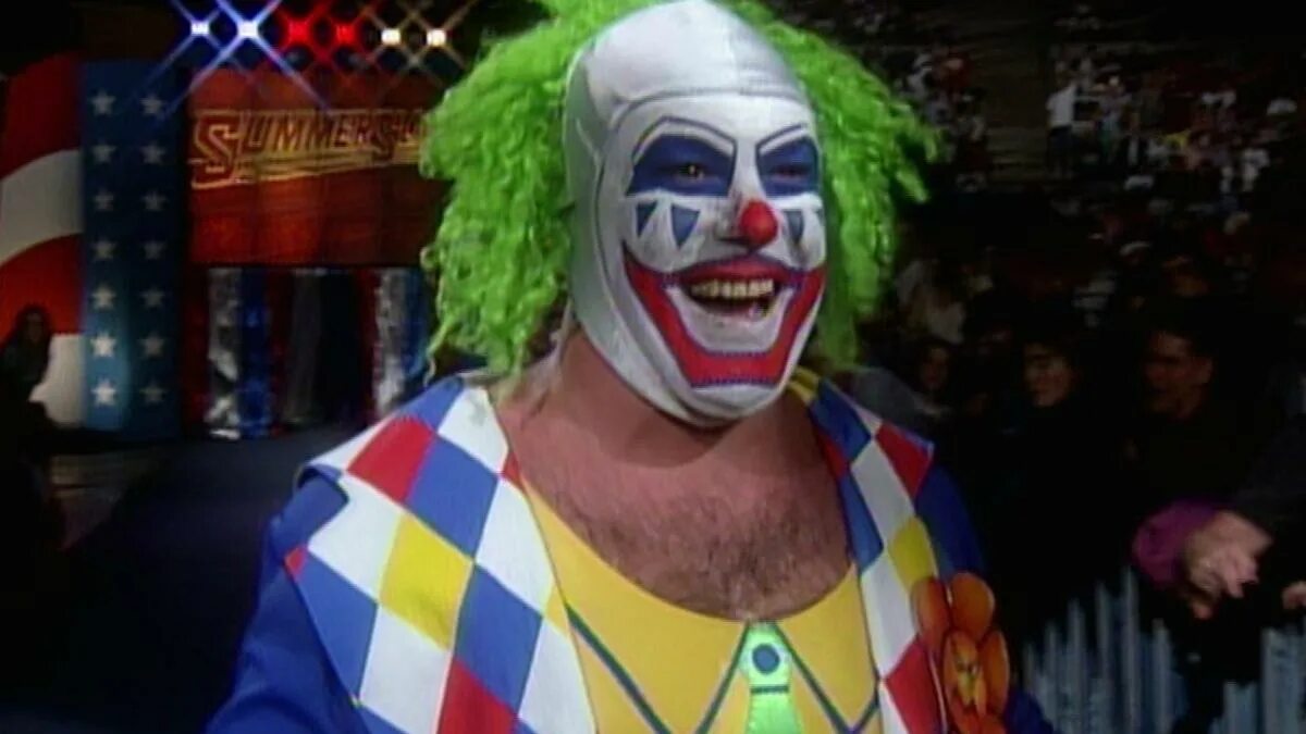 Doink Рестлер. Клоун Доинк. Doink the Clown Рестлер. WWE Доинк. Уберите клоуна