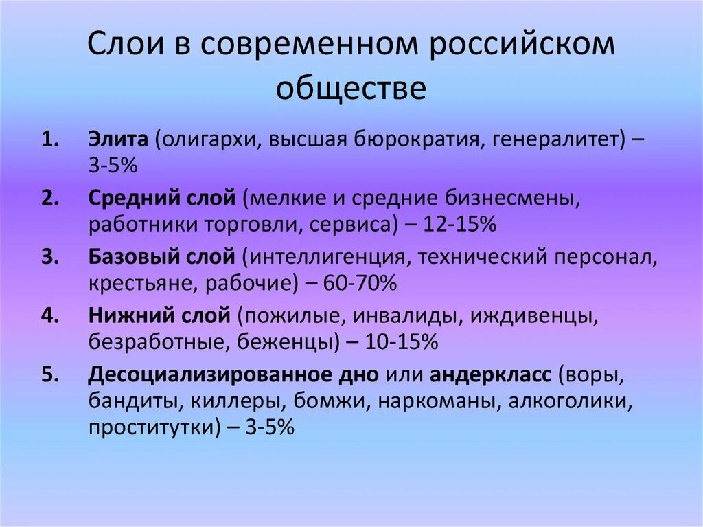 Слои в современном российском обществе. Слои современного общества России. Социальные слои в современной России. Средние слои в современном российском обществе..