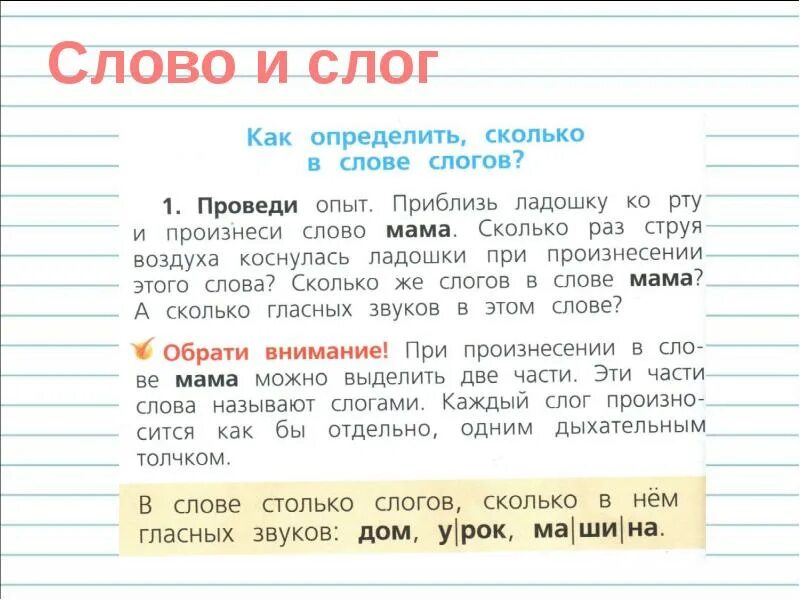 Первый сколько слогов. Слог ка минимальная производительная единица. Слог как минимальная произносительная единица. Как определить слоги в словах. Слоги и слова.