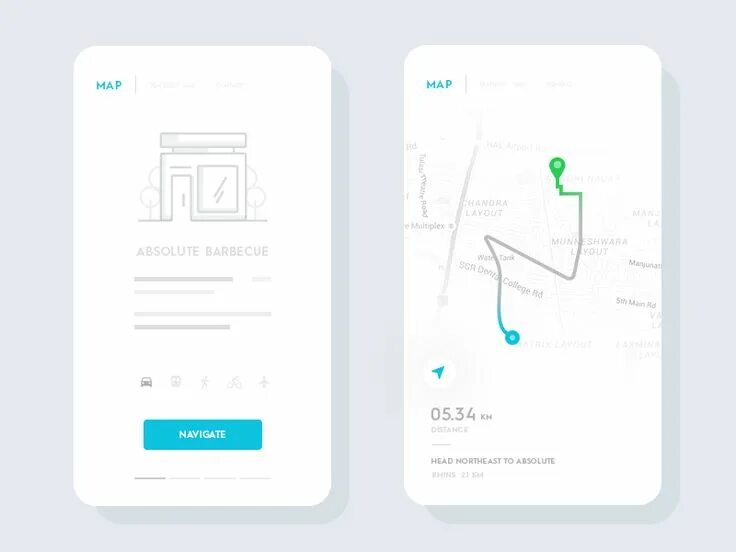Map interface