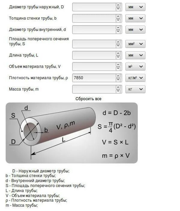 Формула вычисления веса стальной трубы. Формула расчета объема трубы. Формула вычисления объема трубы. Как рассчитать наружный объем трубы. Изоляция в м3 калькулятор