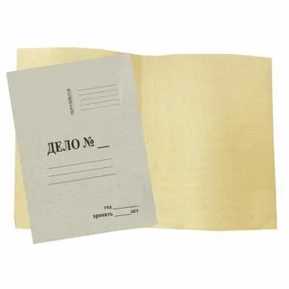 Папка дело а4