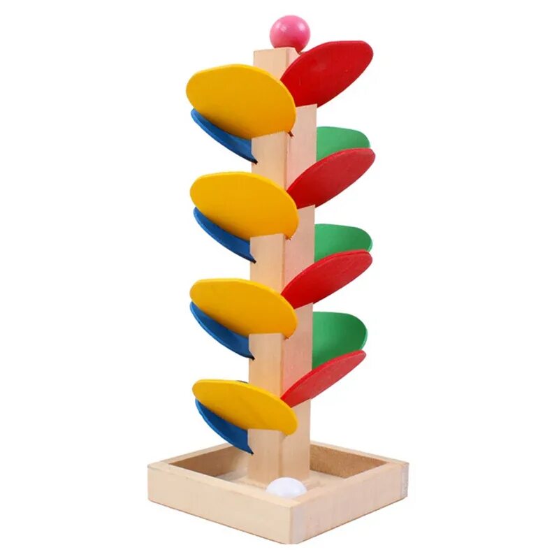 Деревянные игрушки Монтессори. Деревянная горка с шариками. Игрушка дерево с шариками. Деревянное дерево игрушка.