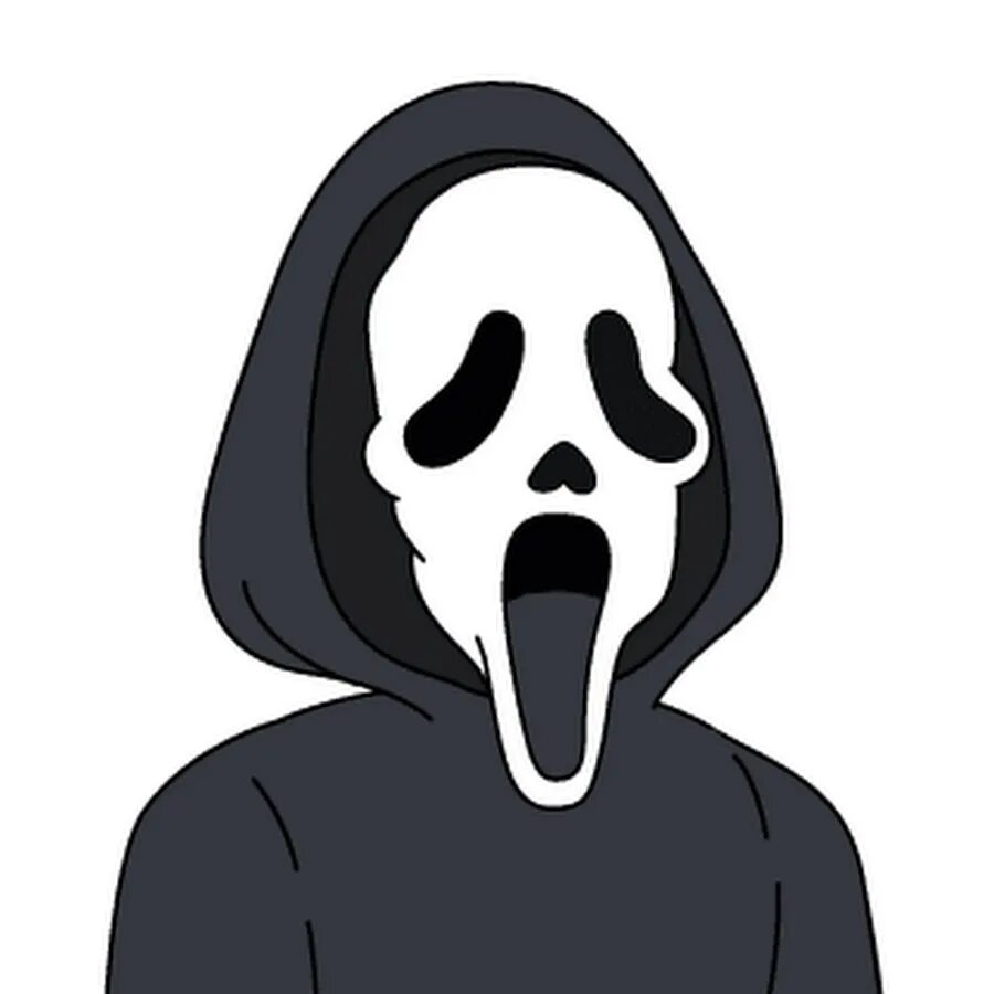 крик вектор. крик рисунок. крик мультяшный. крик мультяшный. маска "крик" страшная.