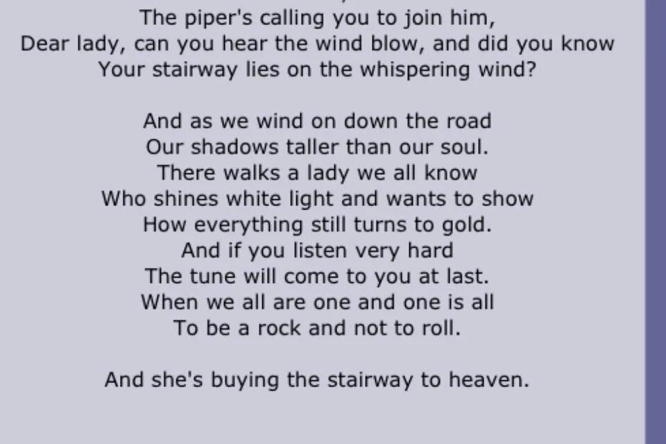 Небе песня на английском. Stairway to Heaven текст. Лестница в небо песня текст. Led Zeppelin Stairway to Heaven перевод на русский. Текст песни лестница в небеса.