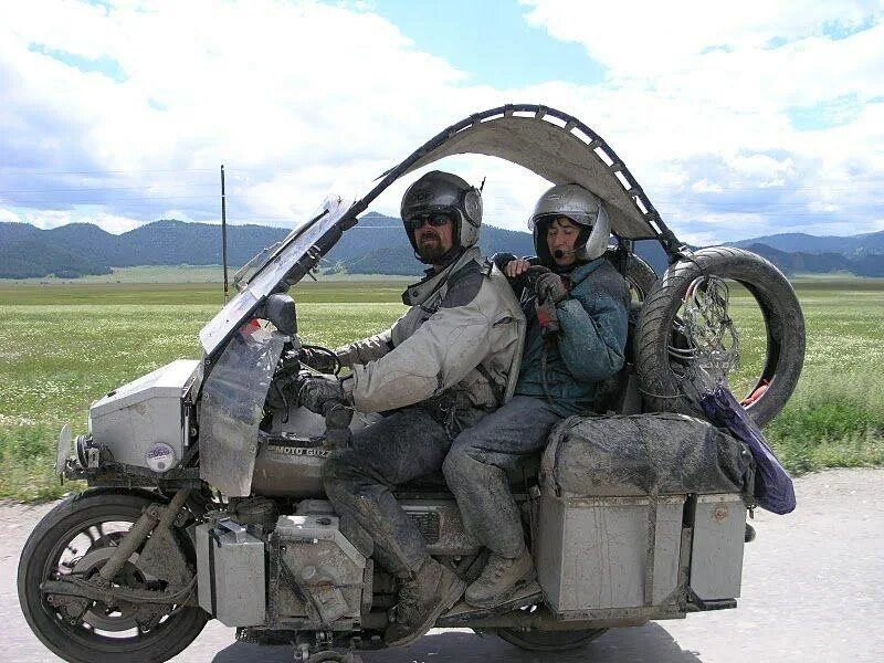 Весел урал. Дальняк на мотоцикле Урал. Мотоцикл для путешествий.