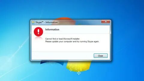 Error finding installer