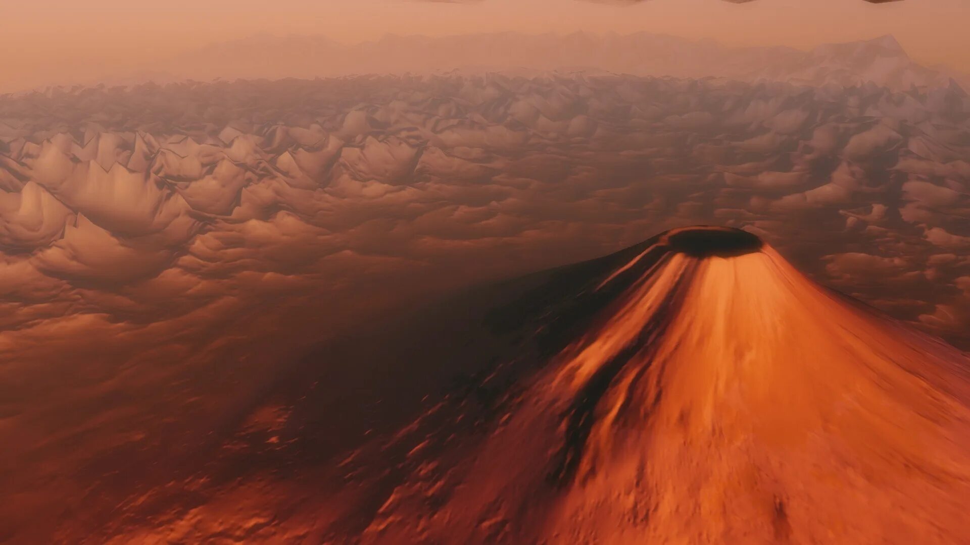 Самая высокая гора в солнечной системе находится. Гора Олимп на Марсе. Гора Олимп на Марсе фото. Марсианский потухший вулкан гора Олимп. Марс Планета гора Олимп.