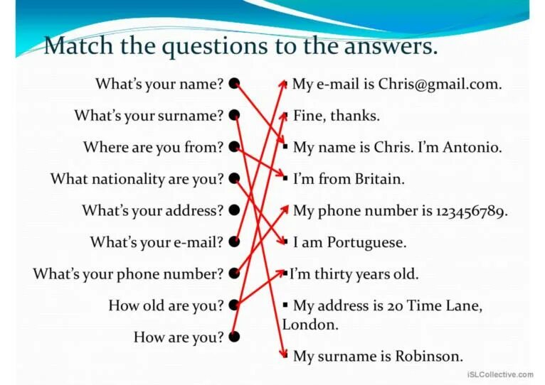 Match the advice. Personal questions Worksheets. Match questions and answers. Задания на personal questions. Information английский.